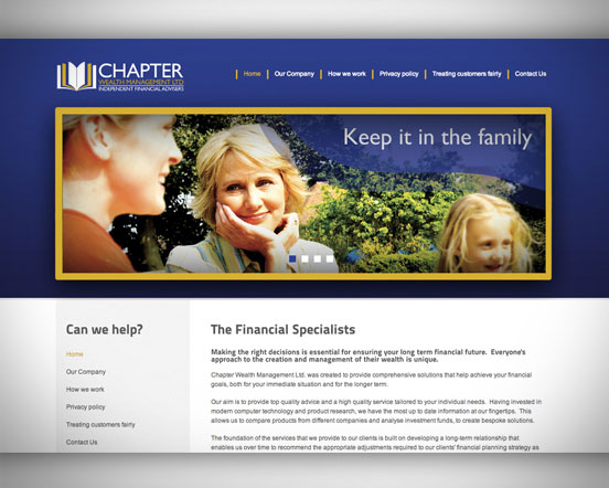 Chapter Wealth Management Website 